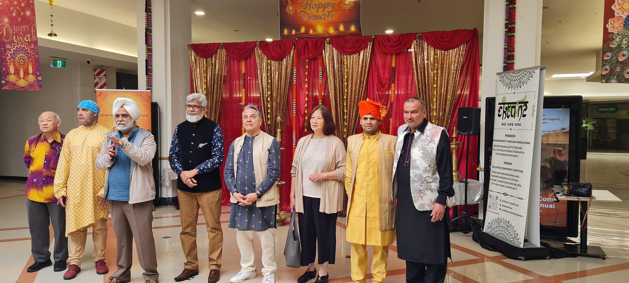 First ever Diwali event in Wellington mall
